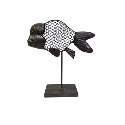 Фигурка рыба декоративная  (метал.) 720 руб